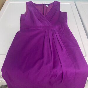 J Crew Purple Dress Size 2P